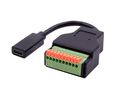 Sovitin, 150 mm, USB-C 3.0-pistoke - Riviliitin
