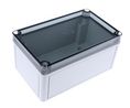 Spelsberg TK Series Grey Polystyrene Enclosure, IP66, Transparent Lid, 180 x 110 x 90mm