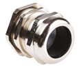 SIB SIB-TEC Series Metallic Nickel Plated Brass Cable Gland, M40 Thread, 15mm min., 27mm max., IP68