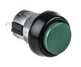 Pushbutton Switch Momentary Function 1CO Panel Mount Green
