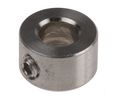 Shaft Collar, One Piece, Set Screw, Bore 5mm, OD 10mm, W 6mm, Stainless Steel Pack of 2 pieces