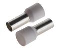 Bootlace Ferrule 16mm² White Pack of 100 pieces