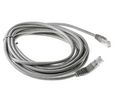5m Cat5e, Grey RJ45 to Male RJ45 Male, U/UTP Unshielded, Terminated PVC Sheath