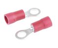 Ring Terminal, Partially Insulated, 0.25 ... 1.65mm², M4, Pack of 100 pieces