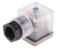 3P+E DIN 43650 A, Female Solenoid Valve Connector with Indicator Light, 48 V dc Voltage, Female, 48V, 10A