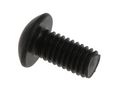 Black, Self-Colour Steel Hex Socket Button Screw, ISO 7380, M3 x 6mm, Pack of 100 pieces