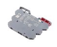Interface Relay, DIN Rail Mount, 24V dc Coil, SPDT, 1-Pole