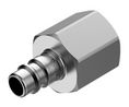 Quick Coupling Plug, Female Thread, G1/2", Brass, Pack of 10 pieces