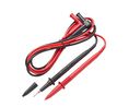 Test Lead Set, Test Probe / Banana Plug, 4 mm, 1m, Black, Red