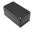 Watertight GRP Enclosure 1590 120x220x90mm Black Polyester IP66