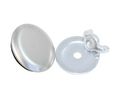 Hole Plug, 35mm, Stainless Steel, Grey