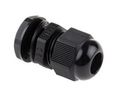 NGM Series Black Nylon Cable Gland, M16 Thread, 5mm Min, 10mm Max, IP68, Pack of 10 pieces