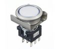 Lampe témoin 24V AC / DC Fixe Blanc Borne à soudure/onglet