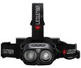 Headlamp, LED, Rechargeable, 1600lm, 230m, IP68, Black