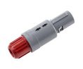 Circular Connector, 4 Contacts, Cable Mount, Plug, Male, IP50, Redel P Series