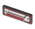 D-Sub Connector, Socket, DB-25, Radial Leads