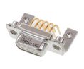 D-Sub Connector, Socket, DE-9, Radial Leads
