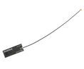 Side-Fed LTE Cellular Flexible Antenna with 100mm Cable, 212570, 4G / 3G / 2G, 1.8 dBi, U.FL, Adhesive Mount