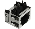 Modularer Steckverbinder, Buchse, RJ45, CAT3, Rechter Winkel, Positionen - 8, Anzahl Kontakte - 8, Abgeschirmt