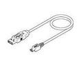 USB On-The-Go (OTG) Shielded I/O Cable Assembly USB A-to-Mini B USB 2.0 1.50m Length Black, Pack of 40 pieces