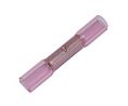 Manchon à souder thermorétractable, 0.5 ... 1.65mm², Rouge
