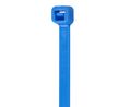 Collier de câble 368 x 7.6mm, Polyamide 6.6, 540N, Bleu, Lot de 50 pièces