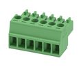 Pluggable Terminal Block, Straight, 3.5mm Pitch, 6 Poles