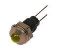 LED Indicator 2V DC LED Yellow Lead Wire