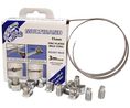 Jubilee 9 Piece Mild Steel Worm Drive Hose Clip Banding