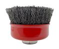 Steel Cup Abrasive Brush, 100mm Diameter