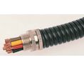 Adaptaflex Flexible Conduit, 12mm Nominal Diameter, Galvanised Steel, Black