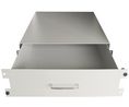 Grey Drawer, 3U, 35kg Load, Grey