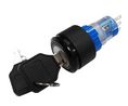 Industrial Keylock Switch 22mm 1CO 220 VAC 2-Pos 90° ON-ON