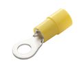 Ring Terminal, Partially Insulated, 12 ... 10AWG, Pack of 100 pieces