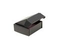 ESD-Box, 60x60x25mm, Black / Pink