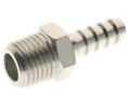 Hose Connector, R1/8", Male Thread, Brass, 36mm, Pack of 10 pieces