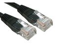 Patch Cable, RJ45 Plug - RJ45 Plug, CAT6, U/UTP, 3m, Black