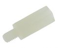 Standoff, Male - Female, 15mm, M4, Polyamide 6.6 (PA6.6), Pack of 100 pieces