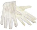 Protective Gloves, Polyester / Polyurethane, Glove Size Large, White