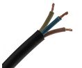Mains Cable 3x 2.5mm² Copper 500V 100m Black
