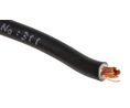 Stranded Wire PVC 2.5mm² Copper Black 100m