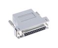 D-Sub-Adapter, RJ45-Buchse - D-Sub-Buchse, 25-polig