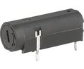 Fuse Holder 5 x 20 mm 10MOhm 250V 10A Black Thermoplastic PCB IP40