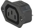 IEC Connector, F Type, 250V, Pack of 10 pieces