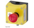 Emergency Stop Switch Assembly with Label 2NC IP66 / IP67 / IP69 / IP69K Spring Terminal SIRIUS ACT