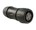Circular Connector, Socket, 4 Contacts, 300V, IP68