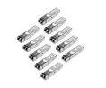Glasvezel zendontvanger SFP Multi-Mode 1000BASE-SX LC 550m, pak van 10 stuks