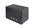 2-Port 4 Monitor KVM Switch with USB-A 3.0 Hub, DisplayPort