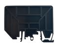 End Plate, Black, 71.2 x 50mm, 10 ST
