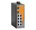 PoE-bryter, RJ45-porter 8, Fiberporter 2SFP, 1Gbps, Uadministrert